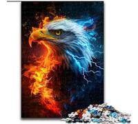 JigsawPuzzle 1000 Pieces for Adults Eagles of Ice And Fire Jigsaw Made of Wood,for Teenagers & Family Fun - DIY Brain Teaser Game Gift 1000pcs(50x75cm)