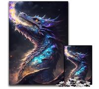 JigsawPuzzle 1000 Pieces for Adults Elder Dragons Cosmic Reign Puzzles for Adults Perfect for Family Fun, Party Games, Birthday Party Favors 26X38CM/10.23x14.96inch
