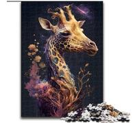 JigsawPuzzle 1000 Pieces for Adults Fairy Tale Giraffe Jigsaw Home Decor Brain Teaser Game for Teenagers & Family Interaction (size : 50x75cm)