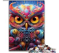 JigsawPuzzle 1000 Pieces for Adults Fantasy Art Owl Puzzle for Home Decor, Ideal Christmas & New Year Gift for Teenagers (size : 26x38cm)