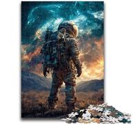 JigsawPuzzle 1000 Pieces for Adults Fantasy Astronaut Learning Educational Toys Unique Home Decor And Gifts for 14+ 26x38cm