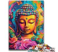 JigsawPuzzle 1000 Pieces for Adults Fantasy Buddha Toys Educational Games Stress Relieving Artists Collection, Fine Art 50x75cm