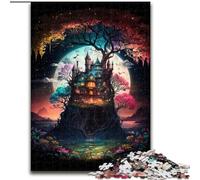 JigsawPuzzle 1000 Pieces for Adults Fantasy Castle Landscape Jigsaw Puzzles size 50x75cm Colorful Home Decor & Interactive Family Game