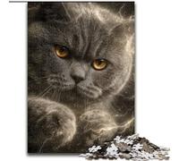 JigsawPuzzle 1000 Pieces for Adults Fantasy Cat, Educational Toys for Is Ideal As A Gift for The Whole Family for And 14 Years Old (size 26x38cm)