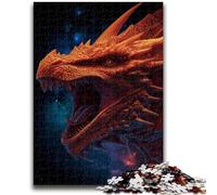 JigsawPuzzle 1000 Pieces for Adults Fantasy Dragon Learning Educational Toys Unique Home Decor And Gifts for 14+ 26x38cm