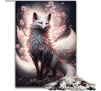 JigsawPuzzle 1000 Pieces for Adults Fantasy Fox cardboard Jigsaw Puzzles for Adults Challenging Brain Teaser for Teenagers, Perfect for Home Decor Or Gift (Size 26x38cm)
