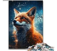 JigsawPuzzle 1000 Pieces for Adults Fantasy Fox cardboard Jigsaw Puzzles for Adults for Teenagers Challenging Toy Games (Szie 26x38cm)