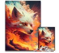 JigsawPuzzle 1000 Pieces for Adults Fantasy Fox Difficult Puzzles for Adults Interactive Family Game, Brain Challenge, Educational Toy 50x75CM/19.68x29.52inch