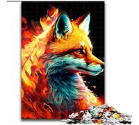JigsawPuzzle 1000 Pieces for Adults Fantasy Fox Jigsaw for Teenager & Families, Perfect DIY Decor & Brain-Teasing Challenge (size : 50x75cm)
