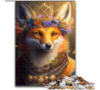 JigsawPuzzle 1000 Pieces for Adults Fantasy Fox Jigsaw Puzzles for Adults size 50x75cm Challenging DIY Brain Teaser for Teenagers