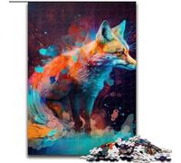 JigsawPuzzle 1000 Pieces for Adults Fantasy Fox Puzzles for Adults size 26x38cm Ideal for Teenagers & Collectors, Travel Gift, Family Activity