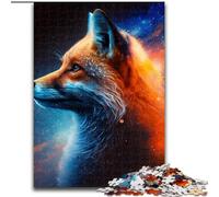 JigsawPuzzle 1000 Pieces for Adults Fantasy Fox Wooden Jigsaw size : 50x75cm Home Activity for Holidays, Birthdays, And Family Game Nights