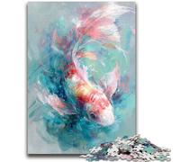 JigsawPuzzle 1000 Pieces for Adults Fantasy Koi, for And 14 Years And over for Educational Game Challenge Toy Gift for Birthdays 50X75CM