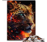 JigsawPuzzle 1000 Pieces for Adults Fantasy Leopard cardboard Jigsaw Puzzles for Adults Perfect for Teenagers & Family Fun, for Birthdays (Size 26x38cm)