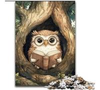 JigsawPuzzle 1000 Pieces for Adults Fantasy Owl, Challenging Game Toys Wall Decoration Unique Birthday And Xmas Gifts (Size 50x75cm)