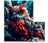 JigsawPuzzle 1000 Pieces for Adults Fantasy Owl Puzzles for Adults Interactive Family Game DIY Home Decor Brain Teaser Gift 1000 PCS(75x50cm)