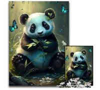 JigsawPuzzle 1000 Pieces for Adults Fantasy Panda cardboard Jigsaw Puzzles for Adults Perfect for Family Fun on Christmas, Thanksgiving, Birthdays & Easter 26X38CM/10.23x14.96inch