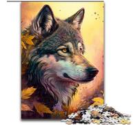 JigsawPuzzle 1000 Pieces for Adults Fantasy Wolf 1000Pc Adults Jigsaw Puzzle for Teenagers, Family Interactive Game, Challenge Gift size 50x75cm