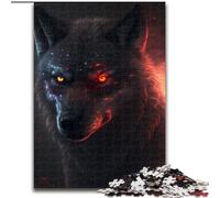 JigsawPuzzle 1000 Pieces for Adults Fantasy Wolf Challenging Puzzles Interactive Family Game, DIY Home Decor, Brain Teaser Gift size 38x26cm
