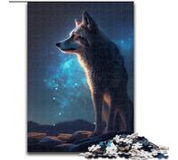 JigsawPuzzle 1000 Pieces for Adults Fantasy Wolf Puzzles for Adults for Family And Friends, Suitable for Ages 14+ size 38x26cm