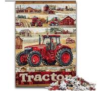 JigsawPuzzle 1000 Pieces for Adults Farm Implement Tractor 1000 Pieces Puzzles for Adults Interactive Family Game, Suitable for Ages 14+ (Size 50x75cm)