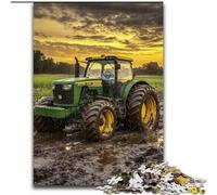 JigsawPuzzle 1000 Pieces for Adults Farm Implement Tractor cardboard Jigsaw Puzzles 26X38CM DIY Decoration, Brain Challenge, for Adult, Family