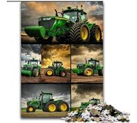 JigsawPuzzle 1000 Pieces for Adults Farm Implement Tractor Impossible Jigsaw Puzzles for Adults 50X75CM for Home Decor, Brain Training