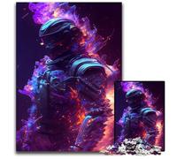 JigsawPuzzle 1000 Pieces for Adults Fighter Of The UniverseWooden Jigsaw Puzzles for Adults Challenging Brain Teaser for Teenagers Family Fun Interactive Game 1000 PCS(75x50cm)