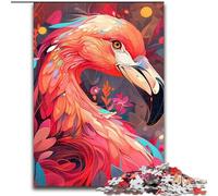 JigsawPuzzle 1000 Pieces for Adults Flamingo Difficult Puzzles for Adults size 50x75cm Challenging DIY Brain Teaser, Perfect Family Game Or Decorative Gift