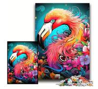 JigsawPuzzle 1000 Pieces for Adults Flamingo Jigsaw Puzzles for Adults Size 50x75cm Brain Challenge Gift, Educational Activity for Teenagers