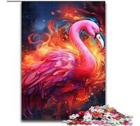JigsawPuzzle 1000 Pieces for Adults Flamingo Puzzles for Adults for Family And Friends, Suitable for Ages 14+ size 50x75cm