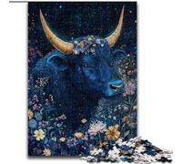 JigsawPuzzle 1000 Pieces for Adults Flower Yak 1000Pc Adults Jigsaw Puzzle Family Interaction & Brain Challenge, Family Activity Challenge 50X75CM