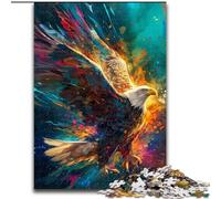 JigsawPuzzle 1000 Pieces for Adults Flying Eagle cardboard Jigsaw Puzzles for Adults Perfect for Family Fun, Party Games, Birthday Party Favors size 38x26cm