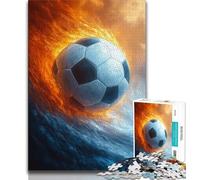 JigsawPuzzle 1000 Pieces for Adults Football Sports,Decompressing Intellectual Educational Toy Is Ideal As Gifts for The Whole Family 75x50cm