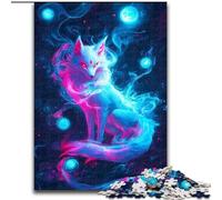 JigsawPuzzle 1000 Pieces for Adults Fox God Jigsaw for Family Fun Perfect for Holidays, Interactive Game Nights (size 26x38cm)