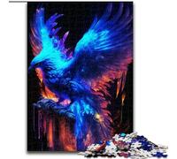JigsawPuzzle 1000 Pieces for Adults Galaxy Art Phoenix Jigsaws 1000 Pieces for Adults Toys Gift Educational Intellectual Decompressing Fun Family Game (Size 50x75cm)