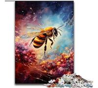 JigsawPuzzle 1000 Pieces for Adults Galaxy Bees cardboard Jigsaw size : 38x26cm Home Activity for Holidays, Birthdays, And Family Game Nights