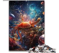 JigsawPuzzle 1000 Pieces for Adults Galaxy Octopus cardboard Puzzles size 26x38cm Challenging Brain Teaser - Relaxing Toy for Teenagers