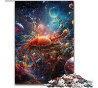 JigsawPuzzle 1000 Pieces for Adults Galaxy Octopus Puzzle Perfect for Teenagers, Family Bonding, Brain Teaser & DIY Home Decor Gift (size : 50x75cm)