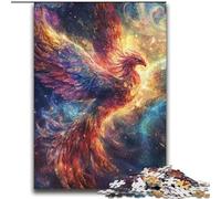 JigsawPuzzle 1000 Pieces for Adults Galaxy Phoenix,Help The Brain Exercise Addictive Toys to Cultivate Patience Perfect Decoration 38x52cm