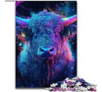 JigsawPuzzle 1000 Pieces for Adults Galaxy Yak Jigsaw Puzzles for Adults for Birthdays, Holidays, Space Party Decorations (Size 50x75cm)