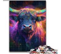 JigsawPuzzle 1000 Pieces for Adults Galaxy Yak Jigsaw Puzzles Made of cardboard, for Birthdays, Holidays, And Home Decor 1000pcs(26x38cm)