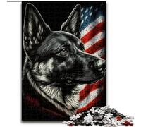 JigsawPuzzle 1000 Pieces for Adults German Shepherd Jigsaw Puzzles for Adults for Birthdays, Holidays, Space Party Decorations (Size 50x75cm)