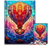JigsawPuzzle 1000 Pieces for Adults Hot Air Balloon Jigsaw Puzzles for Adults Adult Game Gift Family Interactive Game Brain Challenge Gift 50x75CM/19.68x29.52inch