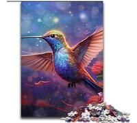 JigsawPuzzle 1000 Pieces for Adults Hummingbird Art Challenging Puzzles Interactive Family Game, DIY Home Decor, Brain Teaser Gift size 50x75cm