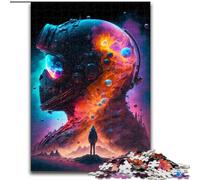 JigsawPuzzle 1000 Pieces for Adults I Am The Cosmos Impossible Jigsaw Puzzles for Adults for Birthdays, Holidays, Space Party Decorations (Size 50x75cm)