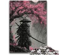 JigsawPuzzle 1000 Pieces for Adults Japanese Ninja Help The Brain Exercise Addictive Toys to Cultivate Patience Suitable for Couples 50x75cm