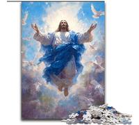 JigsawPuzzle 1000 Pieces for Adults Jesus Art Jigsaw for Family Fun Perfect for Holidays, Interactive Game Nights (size 26x38cm)