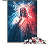 JigsawPuzzle 1000 Pieces for Adults Jesus Art Puzzle Perfect for Teenagers, Family Bonding, Brain Teaser & DIY Home Decor Gift (size 26x38cm)