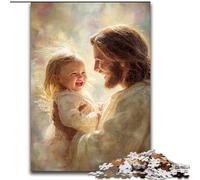 JigsawPuzzle 1000 Pieces for Adults Jesus Jigsaw Puzzles for Adults for Birthdays, Holidays, Space Party Decorations 50X75CM
